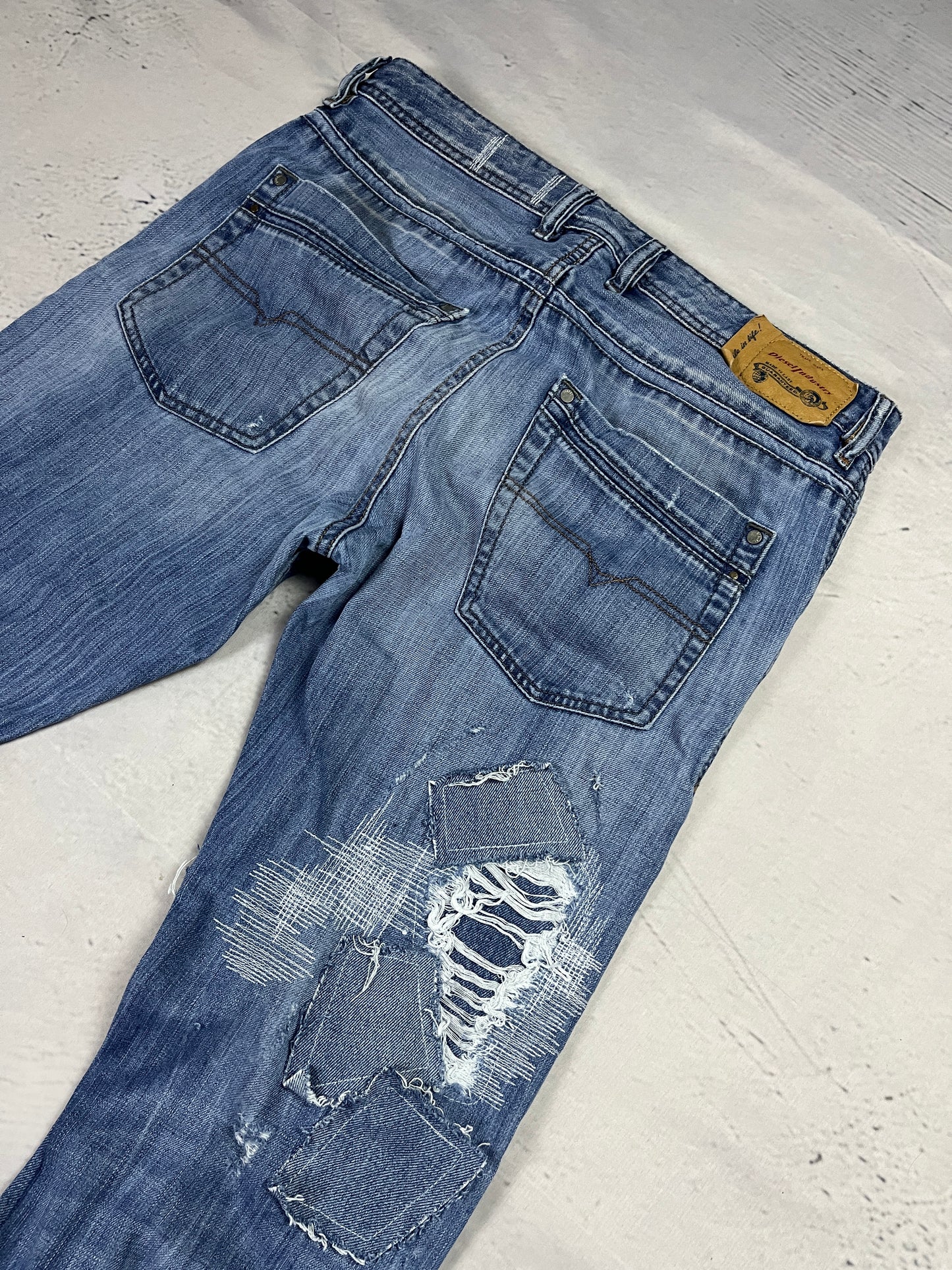 RECLAIMED FLARE DENIM