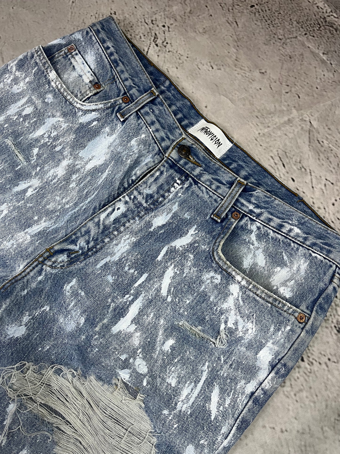 PAINT MARK DENIM