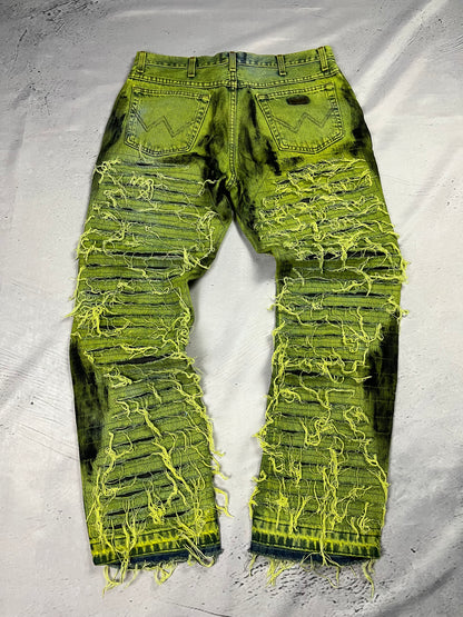 TOXIC DISTRESSED DENIM