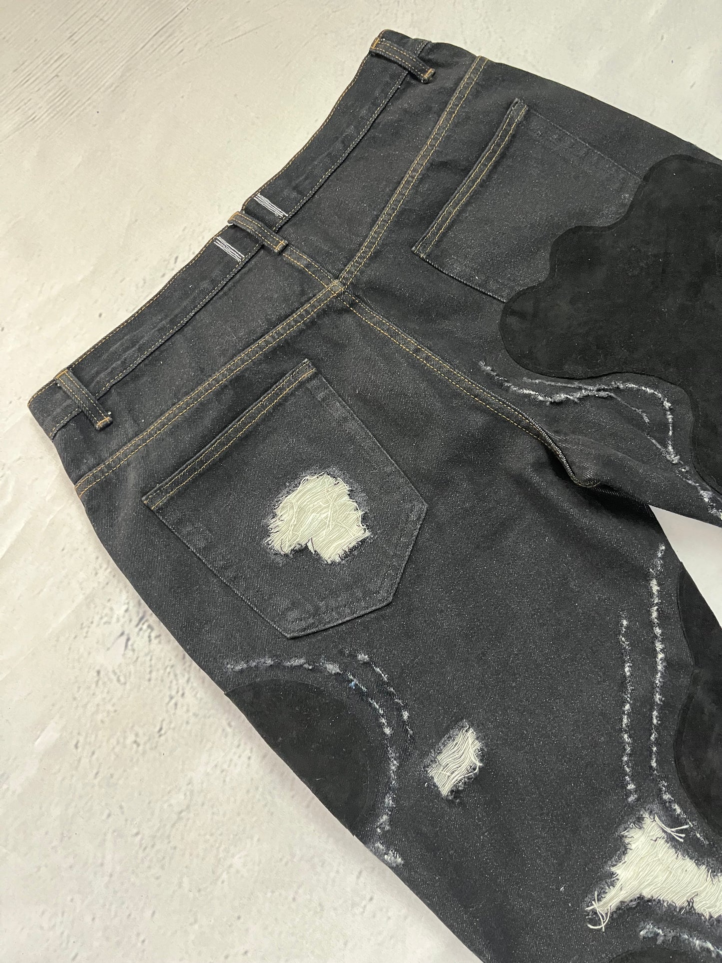 RAW FRAGMENT DENIM