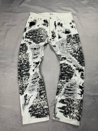 PHANTER PATCH DISTRESS DENIM