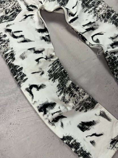 PHANTER PATCH DISTRESS DENIM