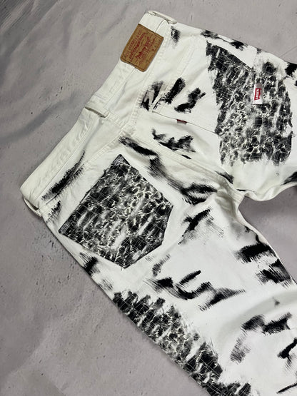 PHANTER PATCH DISTRESS DENIM