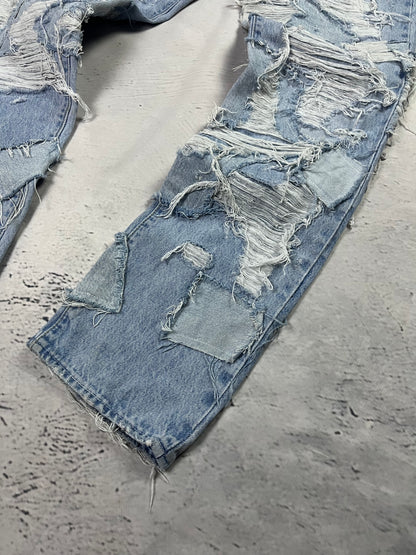 RIPPED RECONSTRUCTION DENIM