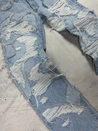 RIPPED RECONSTRUCTION DENIM