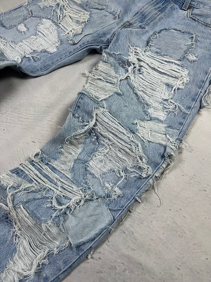 RIPPED RECONSTRUCTION DENIM