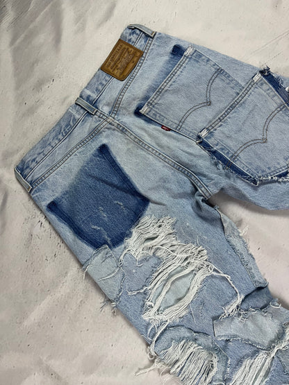 RIPPED RECONSTRUCTION DENIM
