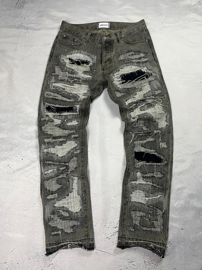 FRACTURED DENIM