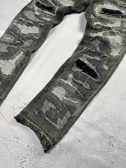 FRACTURED DENIM