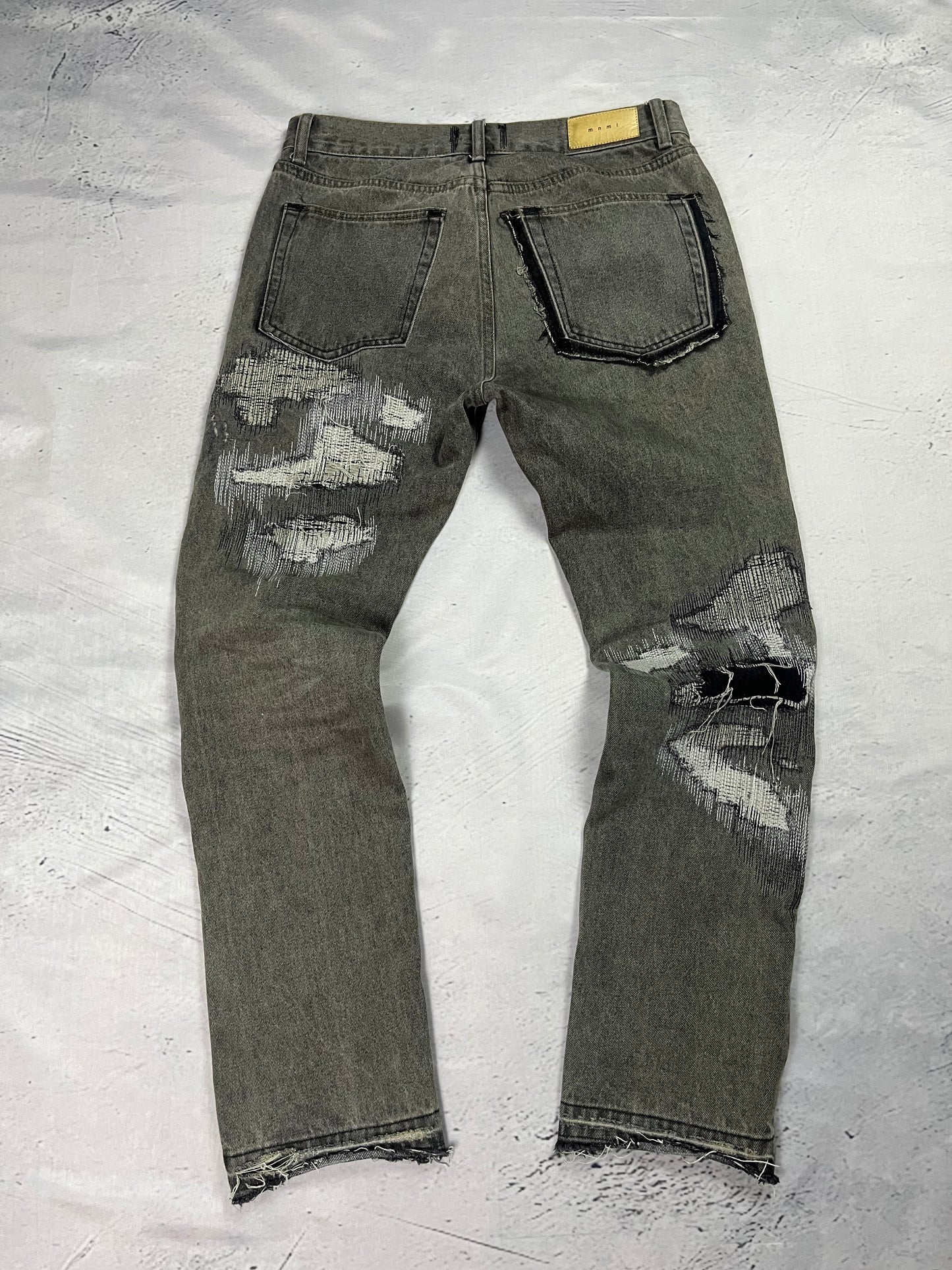 FRACTURED DENIM