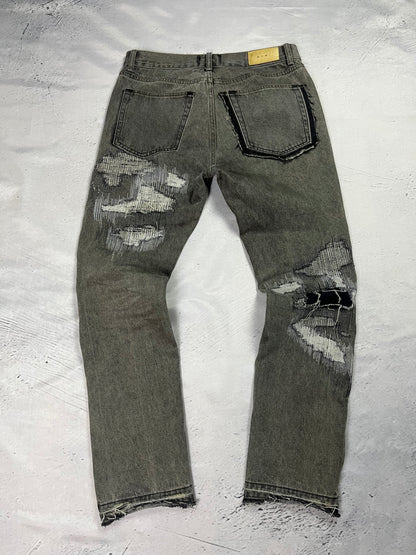 FRACTURED DENIM