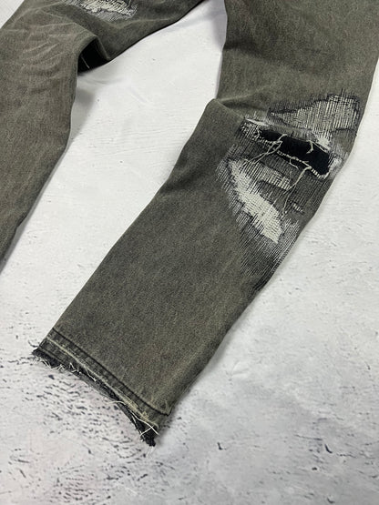 FRACTURED DENIM