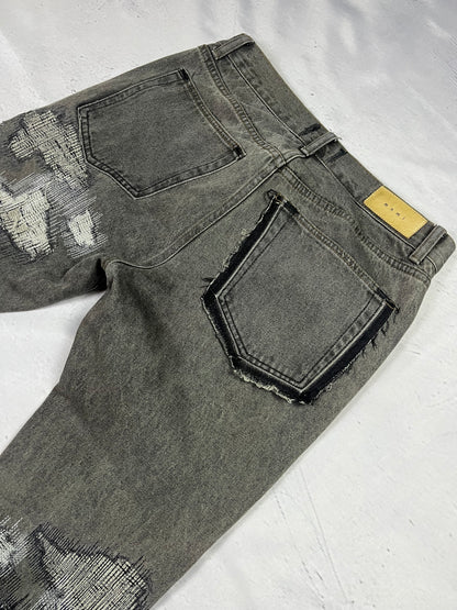 FRACTURED DENIM