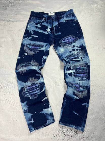 BLEACHED RIFT DENIM