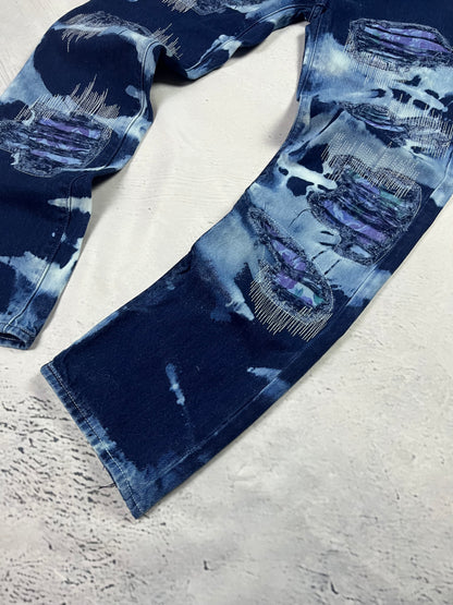 BLEACHED RIFT DENIM
