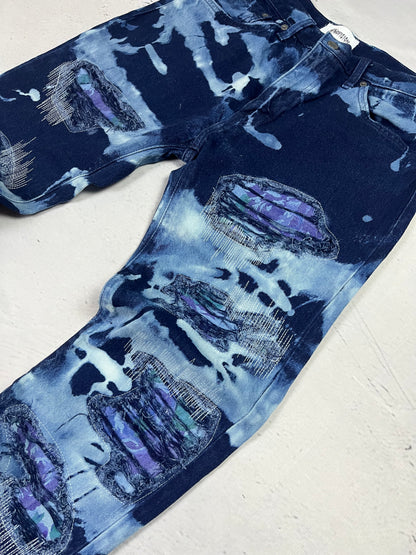 BLEACHED RIFT DENIM