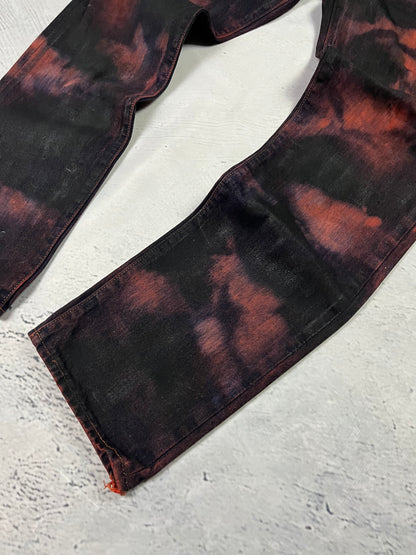 WAXED BURNT DENIM