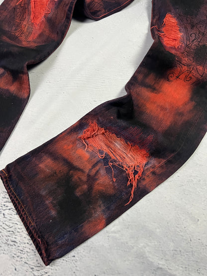 CRIMSON RUIN DENIM