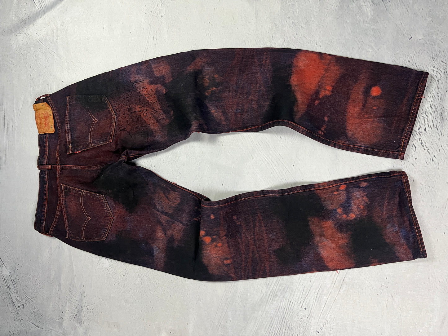 CRIMSON RUIN DENIM