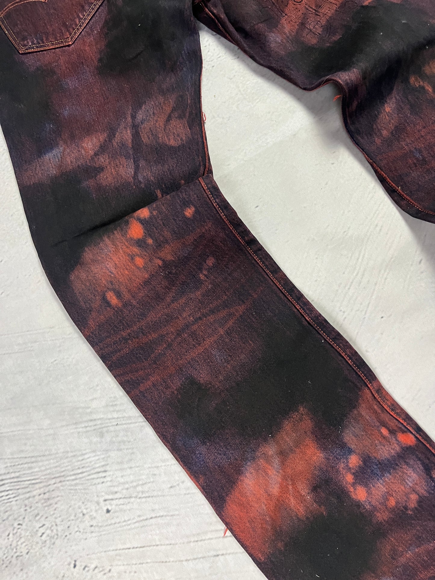 CRIMSON RUIN DENIM