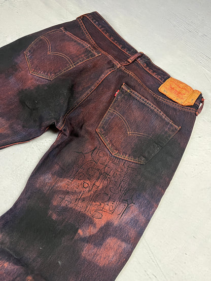 CRIMSON RUIN DENIM
