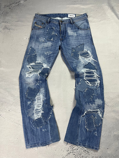 RECLAIMED FLARE DENIM