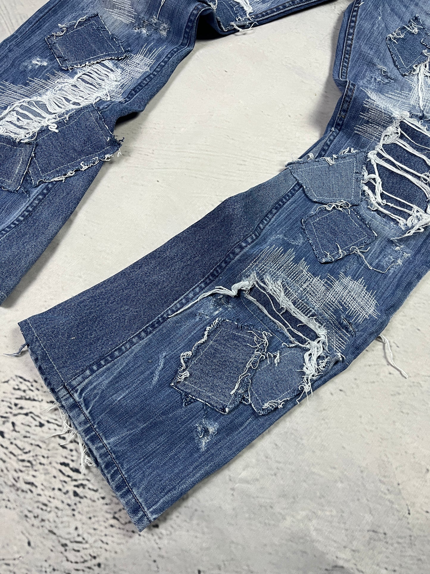 RECLAIMED FLARE DENIM
