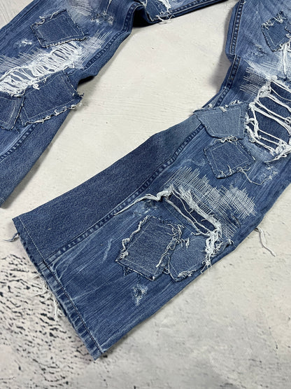 RECLAIMED FLARE DENIM