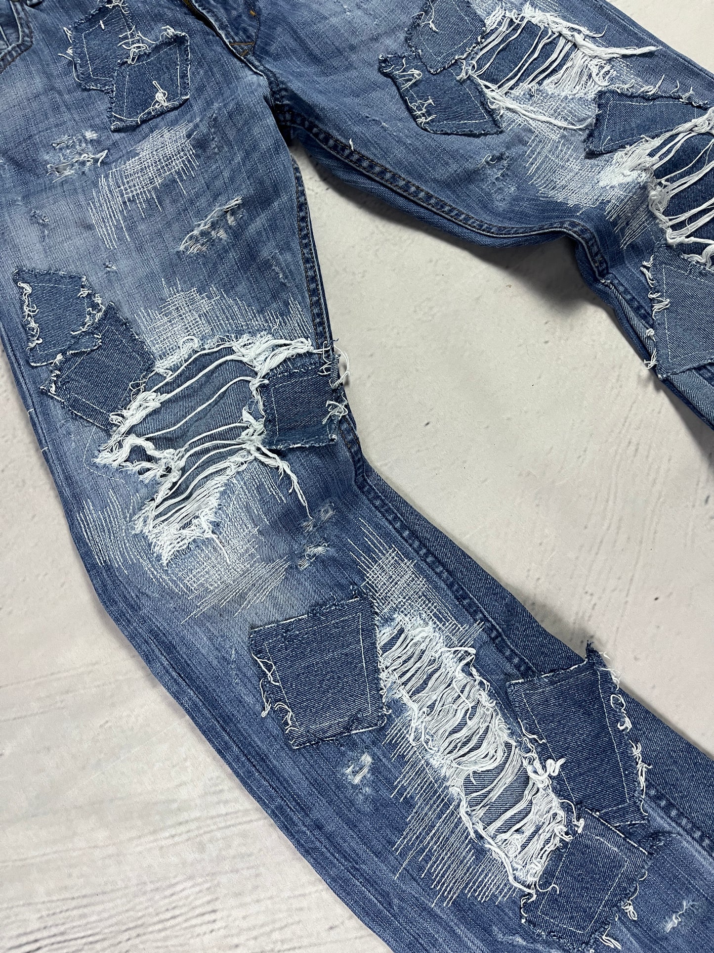 RECLAIMED FLARE DENIM