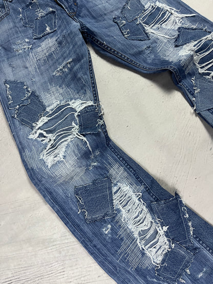 RECLAIMED FLARE DENIM