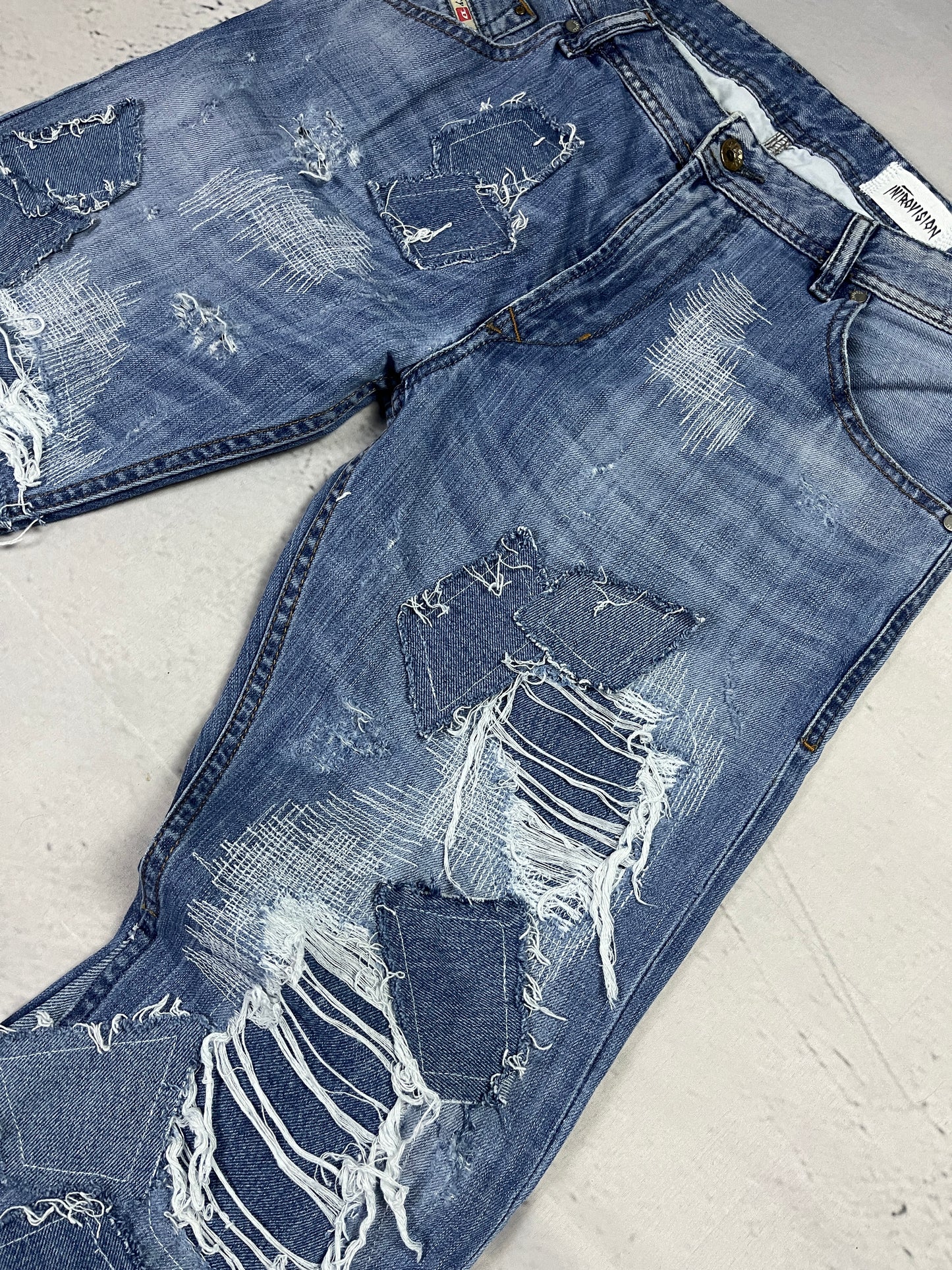 RECLAIMED FLARE DENIM