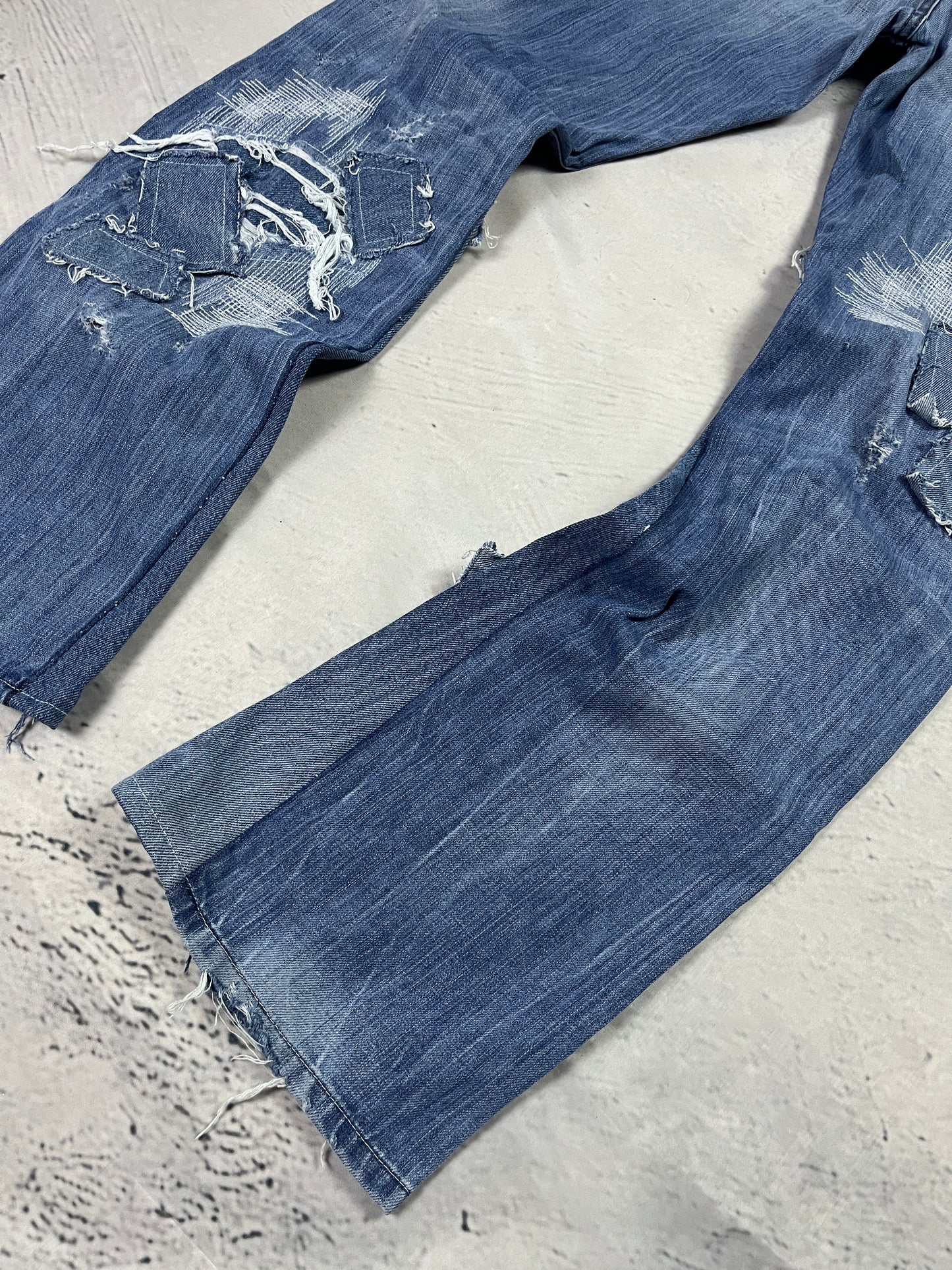 RECLAIMED FLARE DENIM