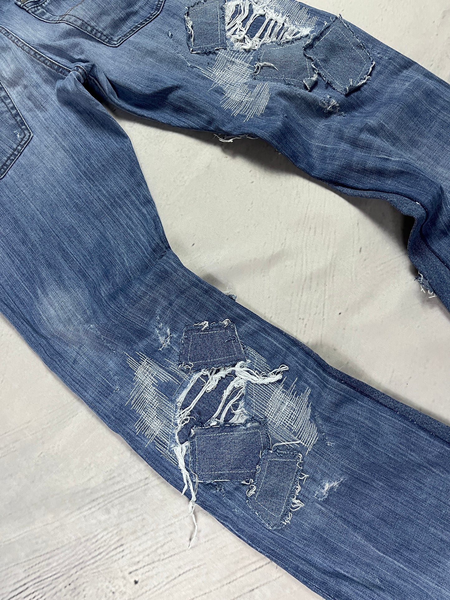 RECLAIMED FLARE DENIM