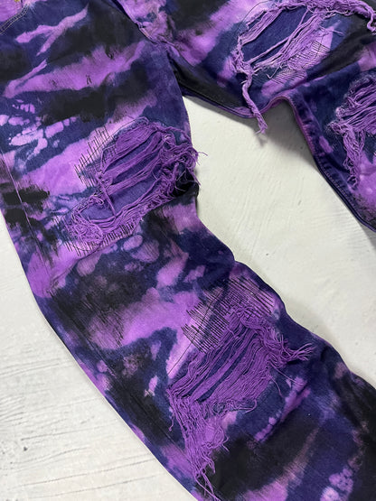 VIOLET STATIC DENIM