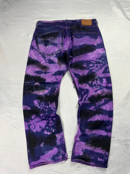 VIOLET STATIC DENIM