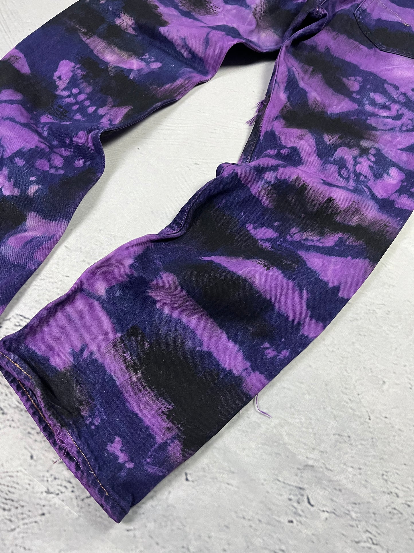 VIOLET STATIC DENIM