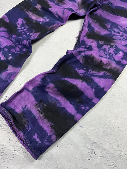 VIOLET STATIC DENIM