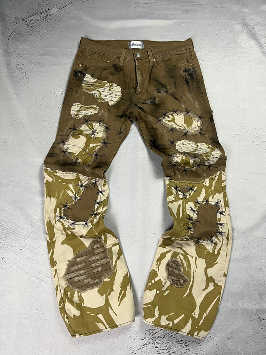 DESERT SIEGE FLARE DENIM