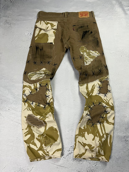 DESERT SIEGE FLARE DENIM