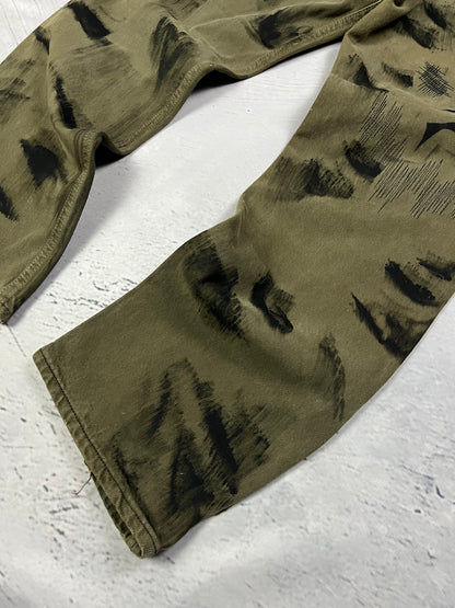 TRIBAL DISTRESSED DENIM