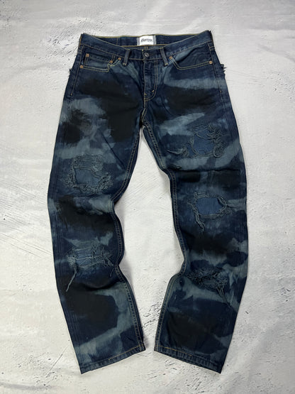 NEBULA BLEACH DENIM