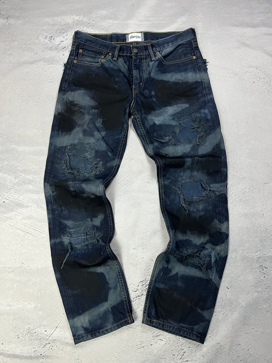 NEBULA BLEACH DENIM
