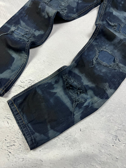 NEBULA BLEACH DENIM
