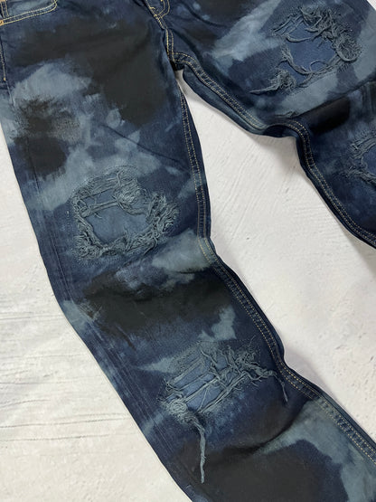 NEBULA BLEACH DENIM