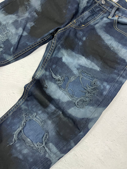 NEBULA BLEACH DENIM