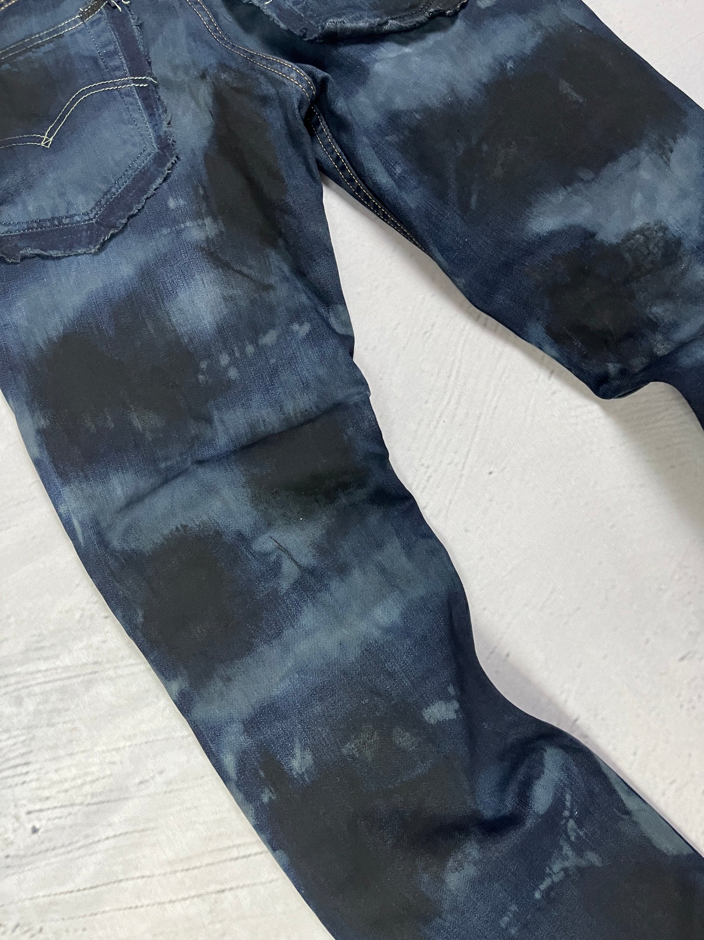 NEBULA BLEACH DENIM
