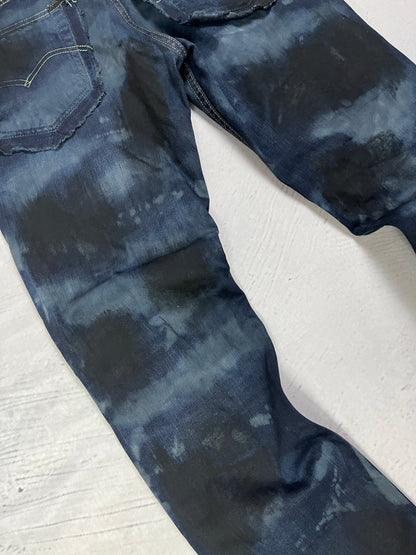 NEBULA BLEACH DENIM