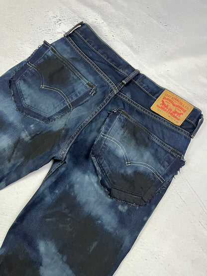 NEBULA BLEACH DENIM
