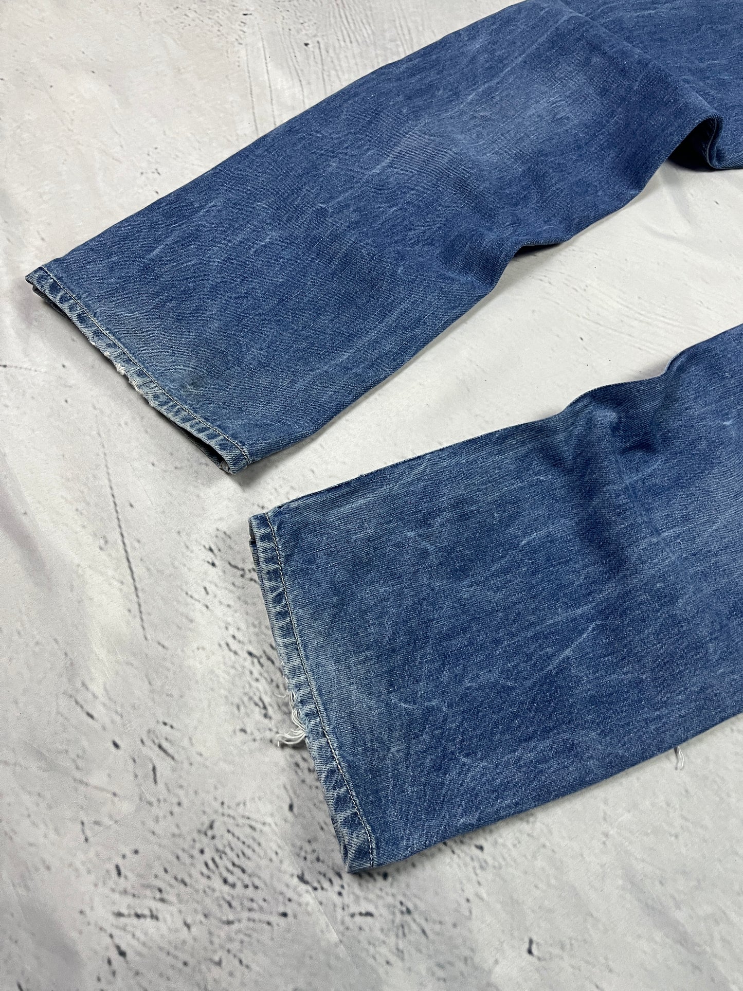 GLITCHED REPAIR DENIM