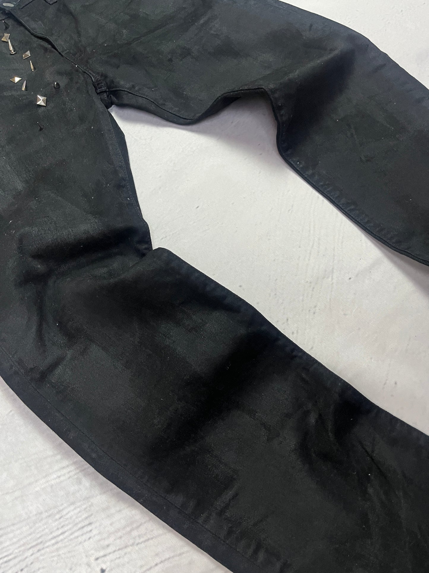 SPIKEY WAX DENIM